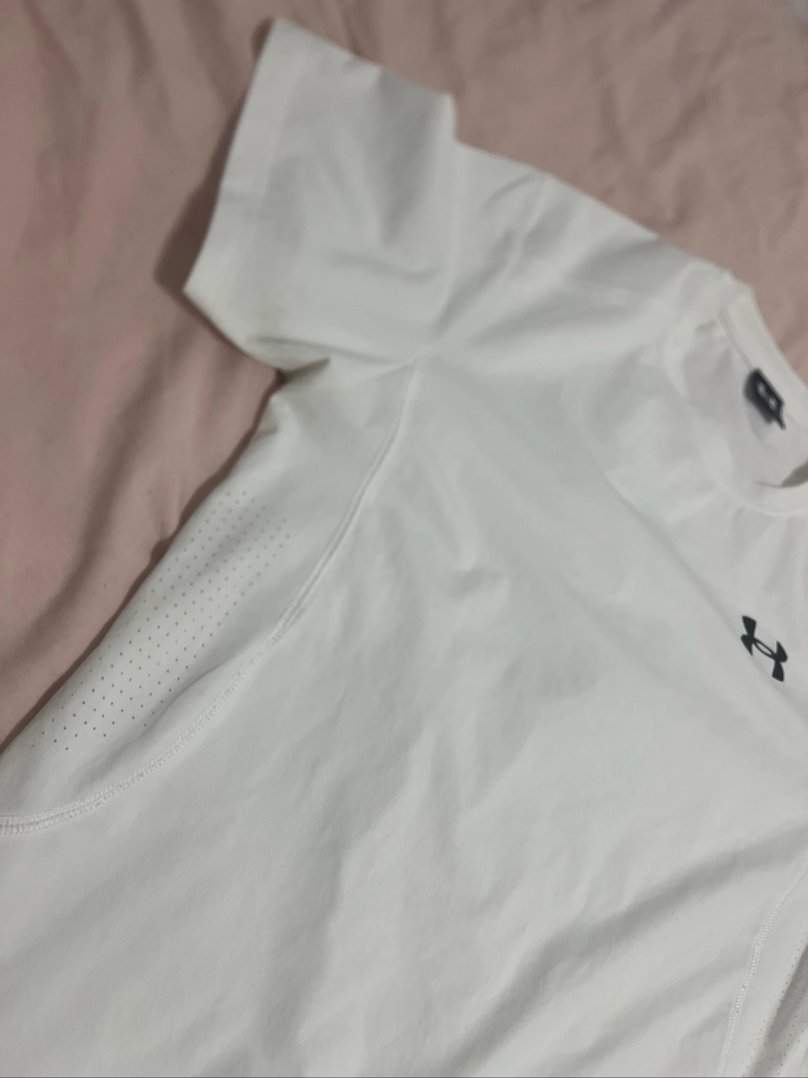 T-shirt Under Armour blanc – photo 3